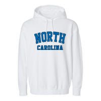 North Carolina Logo Garment-Dyed Fleece Hoodie