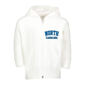 North Carolina Logo Toddler Zip Fleece Hoodie