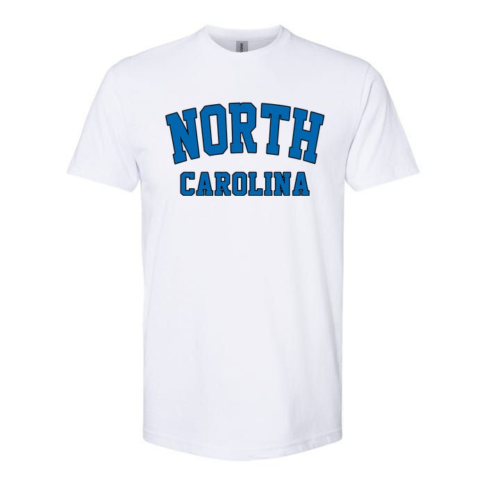 North Carolina Logo Softstyle CVC T-Shirt