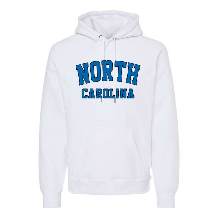 North Carolina Logo Premium Hoodie