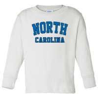 North Carolina Logo Toddler Long Sleeve Shirt