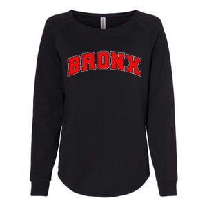 Newyork City Lover Bronx New York Womens California Wash Sweatshirt