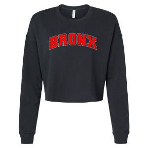 Newyork City Lover Bronx New York Cropped Pullover Crew