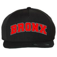 Newyork City Lover Bronx New York Wool Snapback Cap