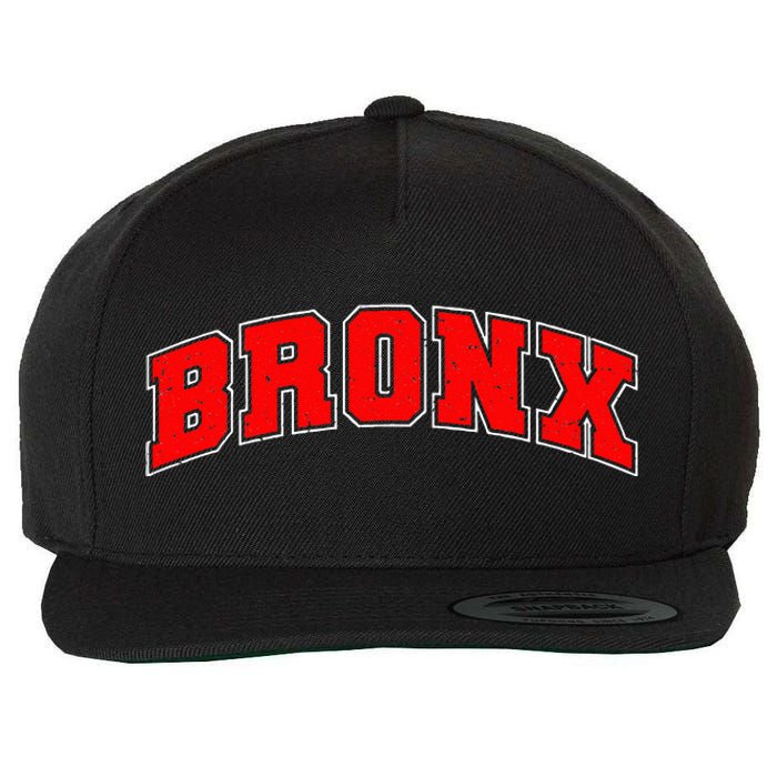 Newyork City Lover Bronx New York Wool Snapback Cap