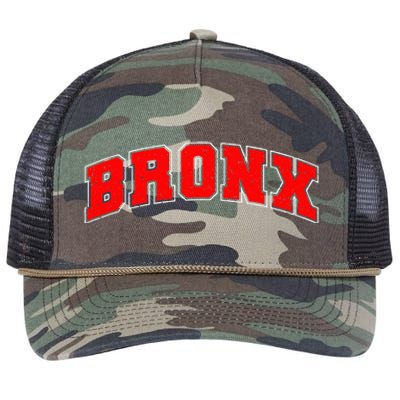 Newyork City Lover Bronx New York Retro Rope Trucker Hat Cap