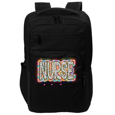 Nurse Caring Loyal Strong Compassionate Impact Tech Backpack