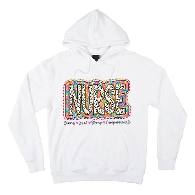 Nurse Caring Loyal Strong Compassionate Hoodie