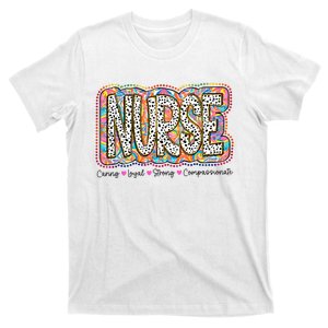 Nurse Caring Loyal Strong Compassionate T-Shirt