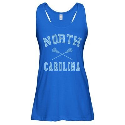 North Carolina Lacrosse Ladies Essential Flowy Tank