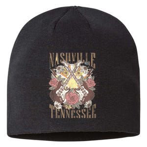 Nashville Country Music City Trip Retro Nash Bash Bach Sustainable Beanie