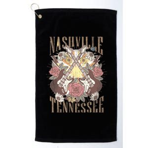 Nashville Country Music City Trip Retro Nash Bash Bach Platinum Collection Golf Towel