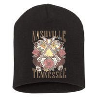 Nashville Country Music City Trip Retro Nash Bash Bach Short Acrylic Beanie