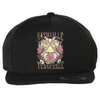 Nashville Country Music City Trip Retro Nash Bash Bach Wool Snapback Cap