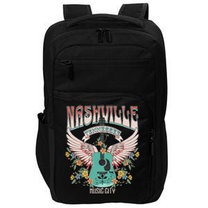 Nashville Country Music City Trip Retro Nash Bash Bach Impact Tech Backpack