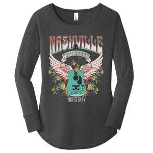 Nashville Country Music City Trip Retro Nash Bash Bach Women's Perfect Tri Tunic Long Sleeve Shirt