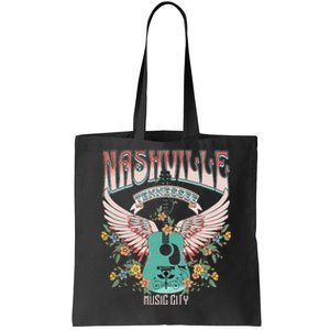 Nashville Country Music City Trip Retro Nash Bash Bach Tote Bag