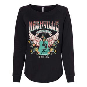 Nashville Country Music City Trip Retro Nash Bash Bach Womens California Wash Sweatshirt