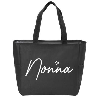 Nonna Cute MotherS Day Gift In Italian Grandma Zip Tote Bag