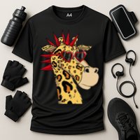 NFT Creator Merch Maui Nancy OG Giraffe Tokenomics Cooling Performance Crew T-Shirt
