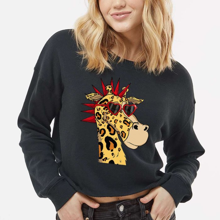 NFT Creator Merch Maui Nancy OG Giraffe Tokenomics Cropped Pullover Crew