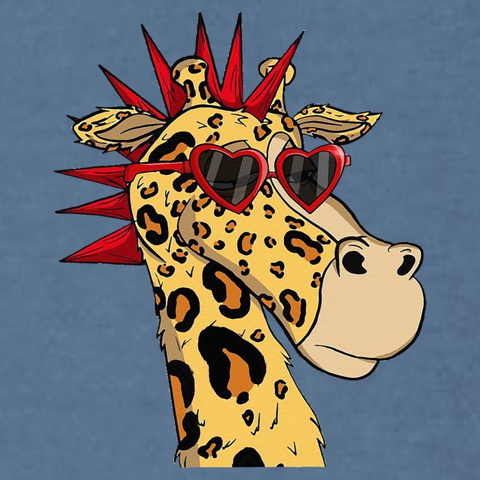 NFT Creator Merch Maui Nancy OG Giraffe Tokenomics Garment-Dyed Sweatshirt