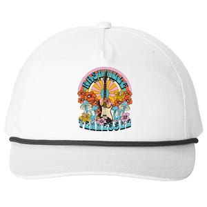 Nashville Country Music City Girl Trip Retro Nash Bash Bach Snapback Five-Panel Rope Hat