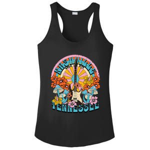 Nashville Country Music City Girl Trip Retro Nash Bash Bach Ladies PosiCharge Competitor Racerback Tank