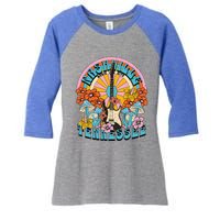 Nashville Country Music City Girl Trip Retro Nash Bash Bach Women's Tri-Blend 3/4-Sleeve Raglan Shirt