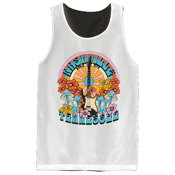 Nashville Country Music City Trip Retro Nash Bash Bach Mesh Reversible Basketball Jersey Tank