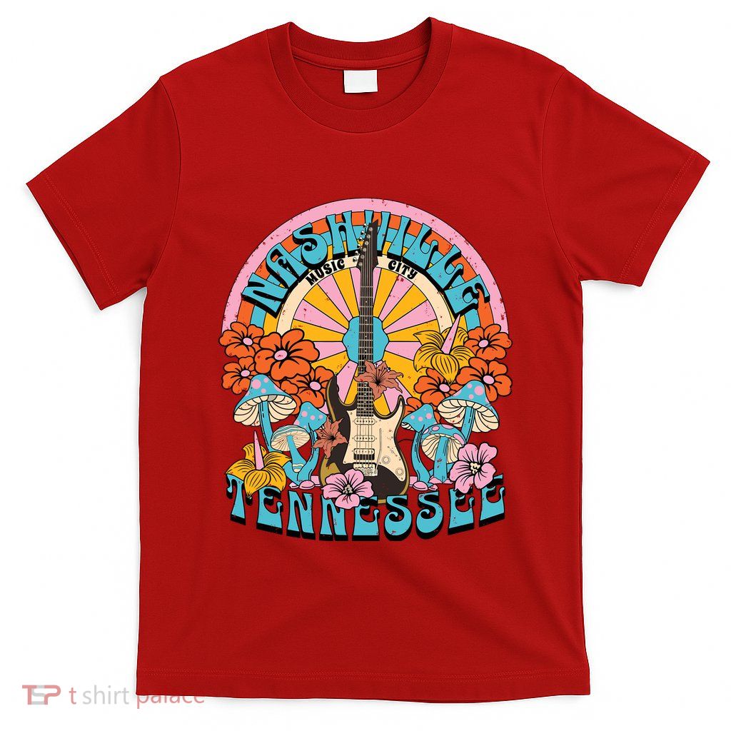 Nashville Country Music City Girl Trip Retro Nash Bash Bach T-Shirt