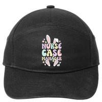 Nurse Case Manager Easter Bunny Case Management Easter Day 7-Panel Snapback Hat