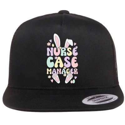 Nurse Case Manager Easter Bunny Case Management Easter Day Flatbill Hat
