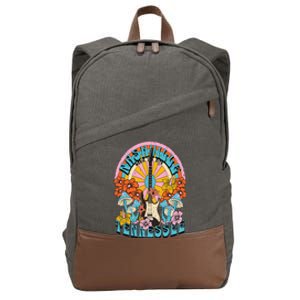 Nashville Country Music City  Trip Retro Nash Bash Bach Cotton Canvas Backpack