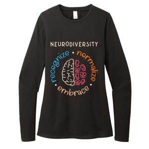 Neurodiversity Celebrate Mental Health ADHD Autism Awareness Womens CVC Long Sleeve Shirt