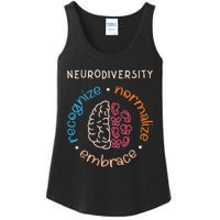 Neurodiversity Celebrate Mental Health ADHD Autism Awareness Ladies Essential Tank