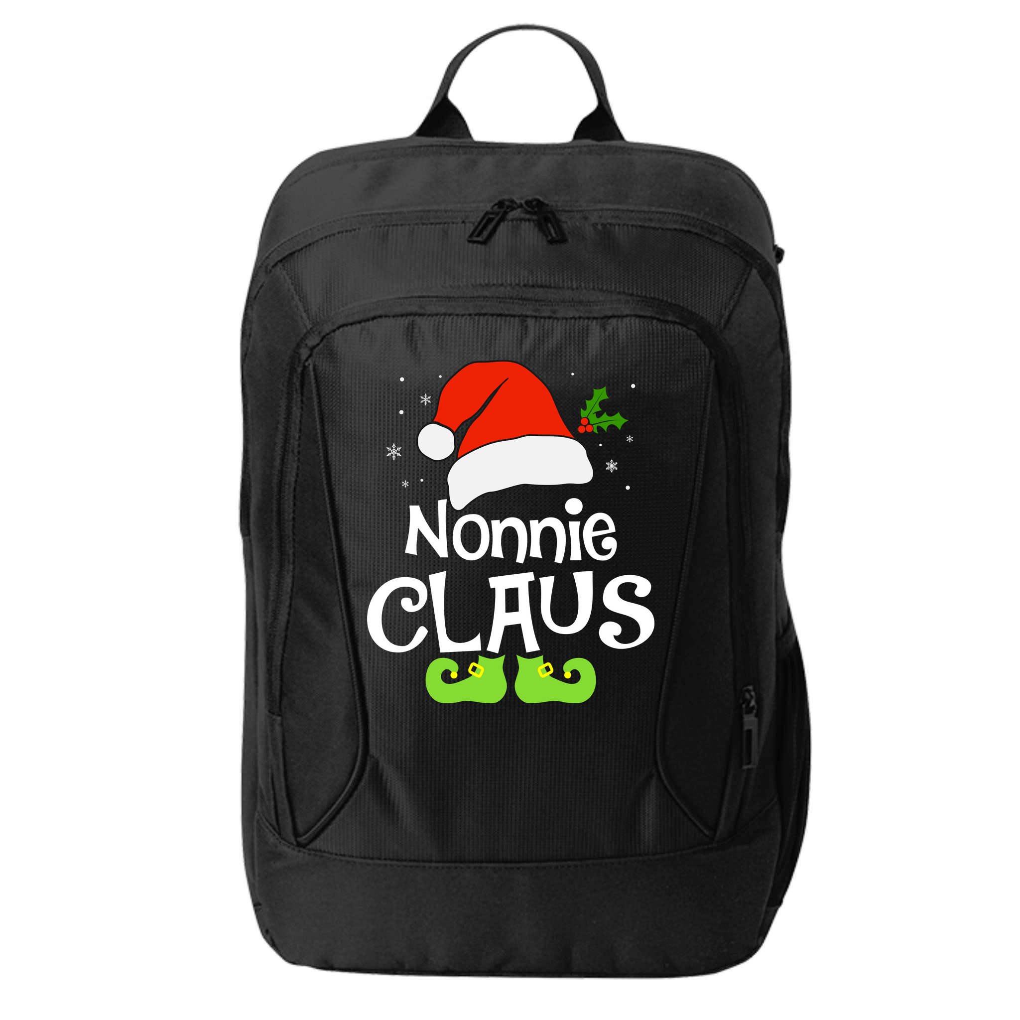Nonnie Claus Matching Family Christmas 2022 Costume Santa City Backpack
