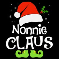 Nonnie Claus Matching Family Christmas 2022 Costume Santa Backpack