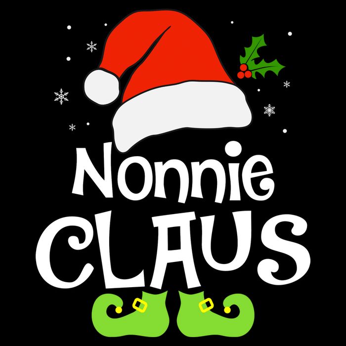 Nonnie Claus Matching Family Christmas 2022 Costume Santa Backpack