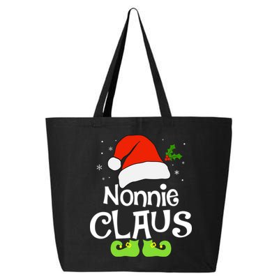 Nonnie Claus Matching Family Christmas 2022 Costume Santa 25L Jumbo Tote