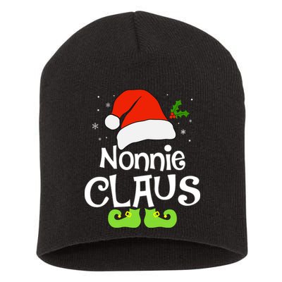 Nonnie Claus Matching Family Christmas 2022 Costume Santa Short Acrylic Beanie
