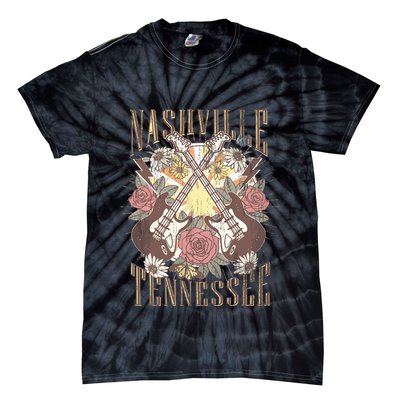 Nashville Country Music City Retro Nash Bash Bach Tie-Dye T-Shirt
