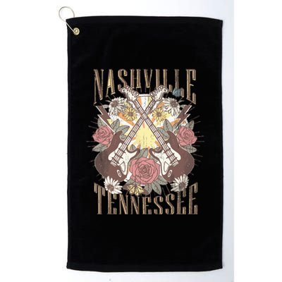 Nashville Country Music City Retro Nash Bash Bach Platinum Collection Golf Towel