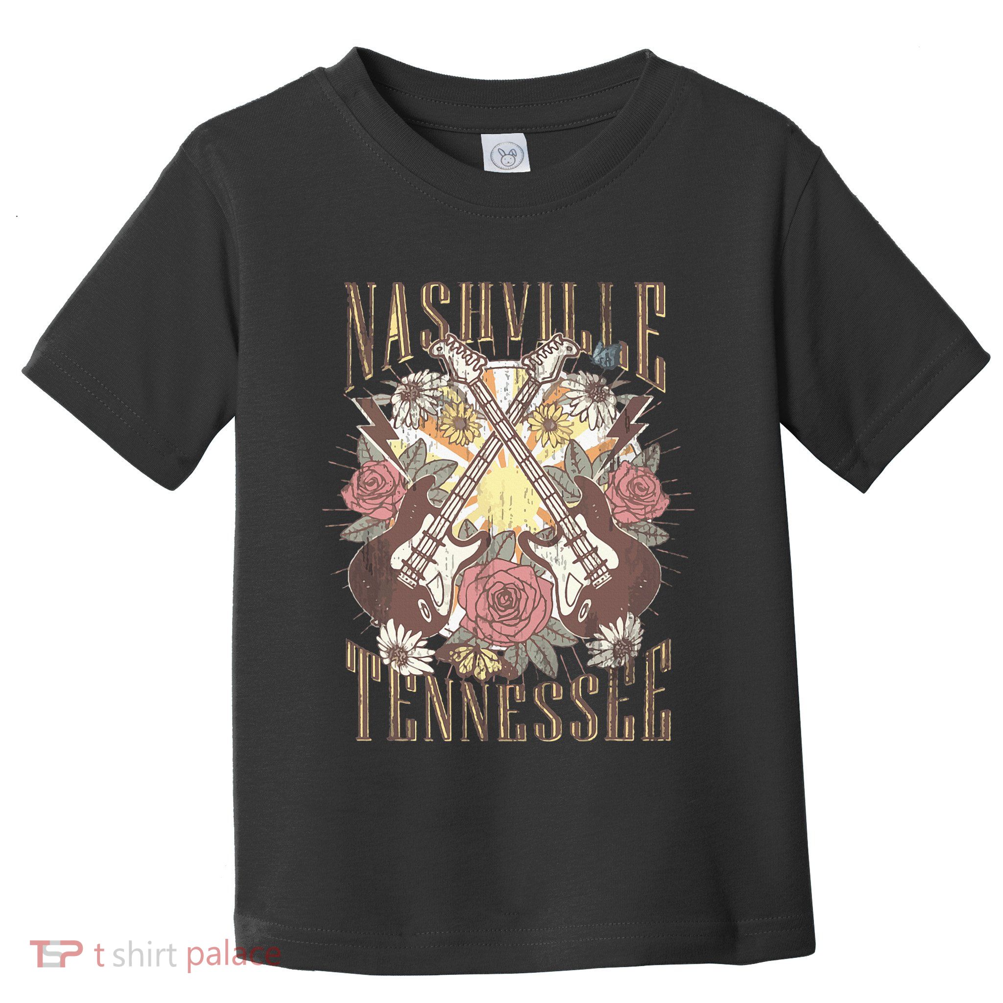 Nashville Country Music City Retro Nash Bash Bach Toddler T-Shirt