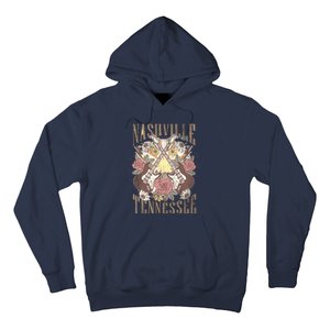 Nashville Country Music City Retro Nash Bash Bach Hoodie