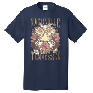 Nashville Country Music City Retro Nash Bash Bach Tall T-Shirt