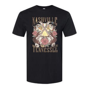 Nashville Country Music City Retro Nash Bash Bach Softstyle CVC T-Shirt