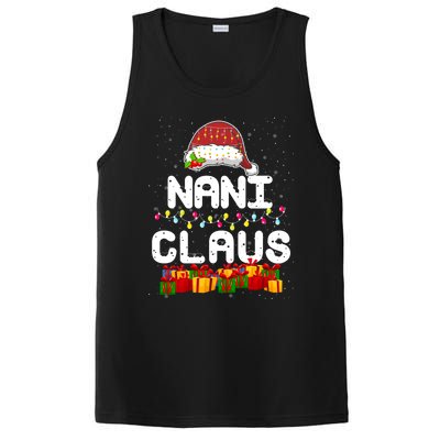 Nani Claus Matching Christmas Grandma Xmas Santa Cool Gift PosiCharge Competitor Tank