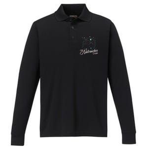 Nutcracker Crew Matching Family Christmas Performance Long Sleeve Polo