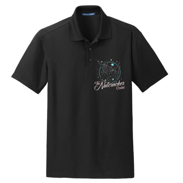 Nutcracker Crew Matching Family Christmas Dry Zone Grid Polo